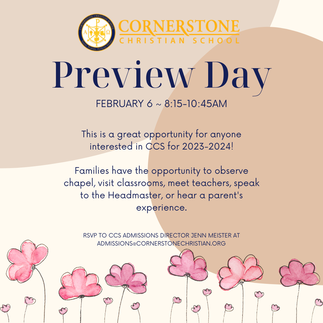 preview-day-is-here-cornerstone-christian-school