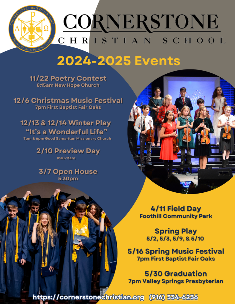 2024-2025 Upcoming Events. Graduations, concerts, and more.